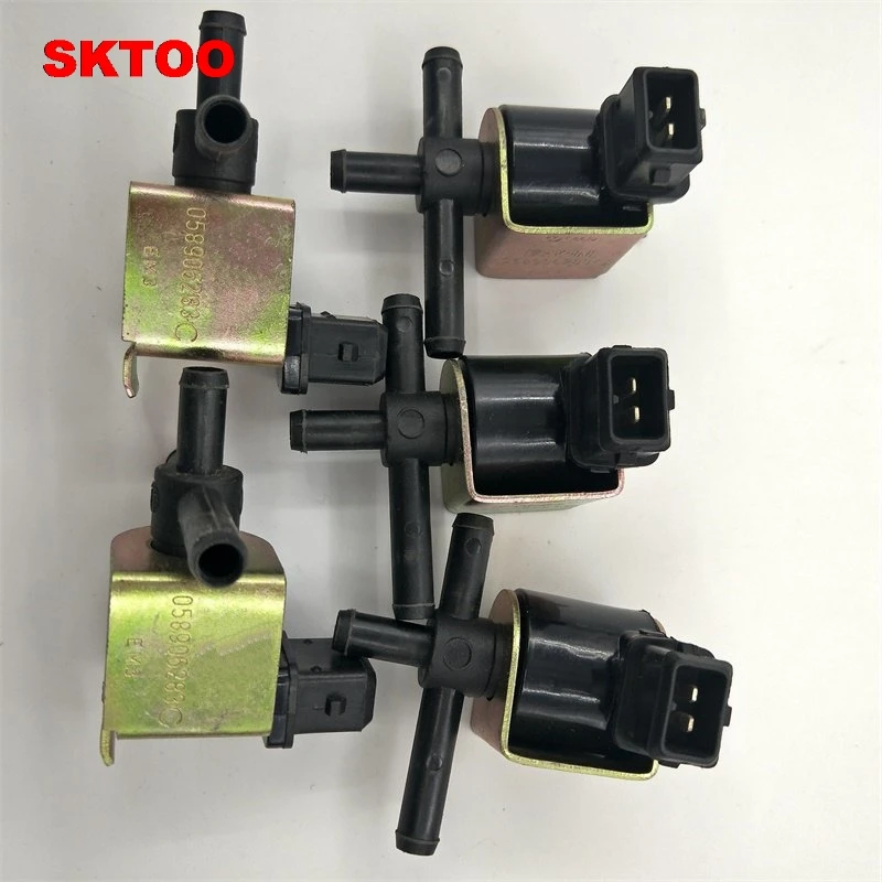 SKTOO 5pcs New N75 Change Over Valve Boost Control Valve 058 906 283 C