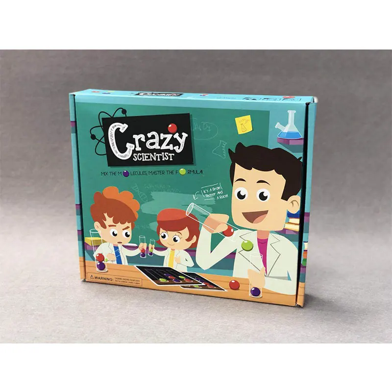 Набор тестовых трубок Crazy Scientist настольная игра логическое мышление Детские