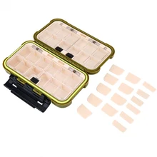 Ящик для рыболовных снастей, 24 отсека, водонепроницаемый бокс для рыбалки, ящик для наживки, съемная сетка