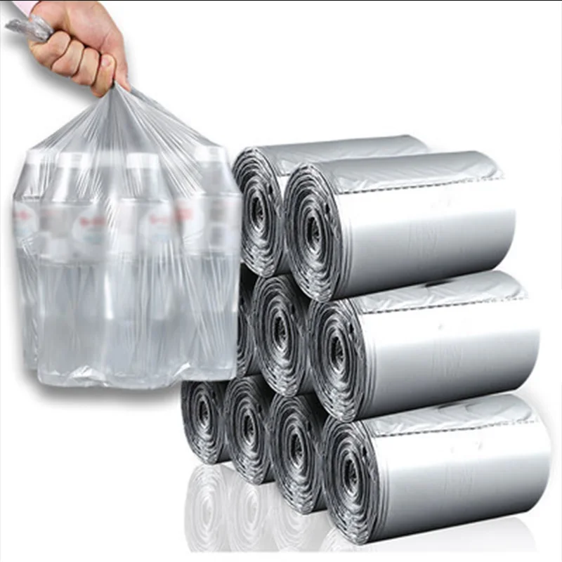 

1 pcs Plant Protection Large Garbage Bag 110 Single Roll Disposable Daily Household Flat Plastic Garbage Bag Thickening 6X12cm