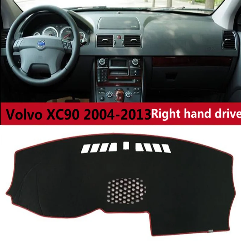 TAIJS Left hand drive Car Dashboard cover pad for Volvo XC90 Protective