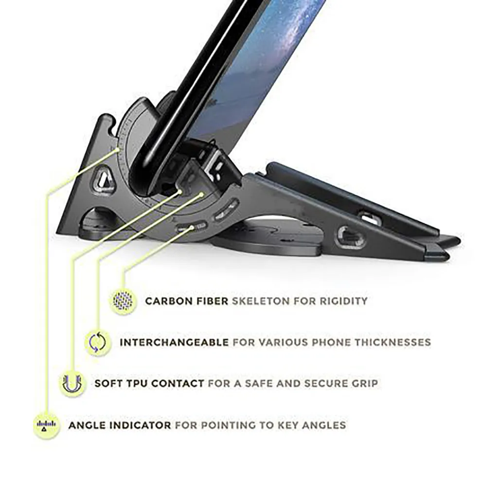 Размер карты складной телефон карманный стол подставка держатель многофункциональные инструменты подставка для телефона дропшиппинг шопинг# E20