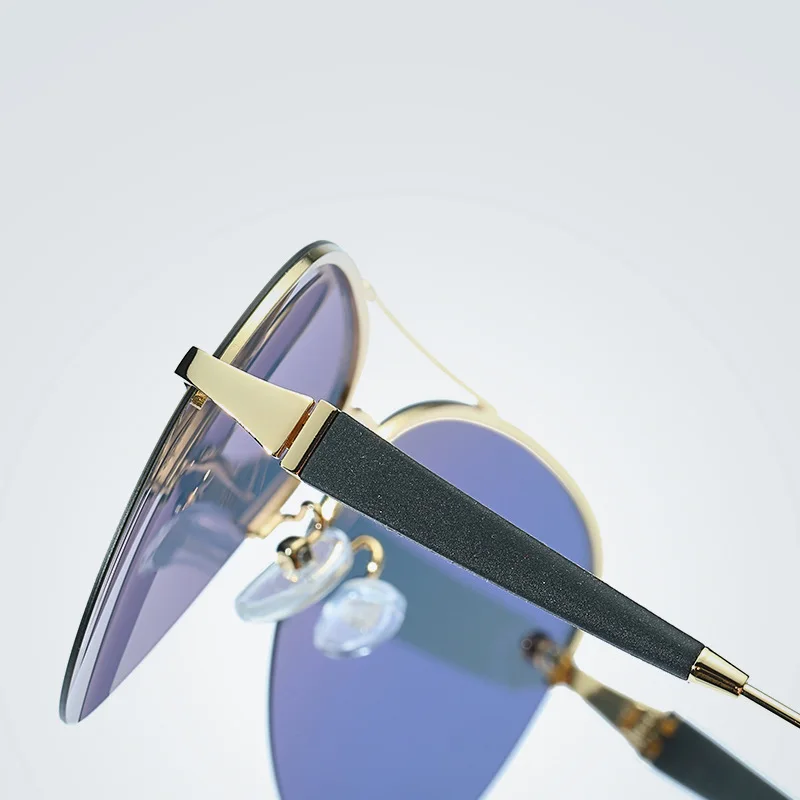 DEARMILIU бренд 2019 Для мужчин s поляризованные прямоугольные Солнцезащитные очки металлический каркас Poilot солнцезащитные очки модные женские