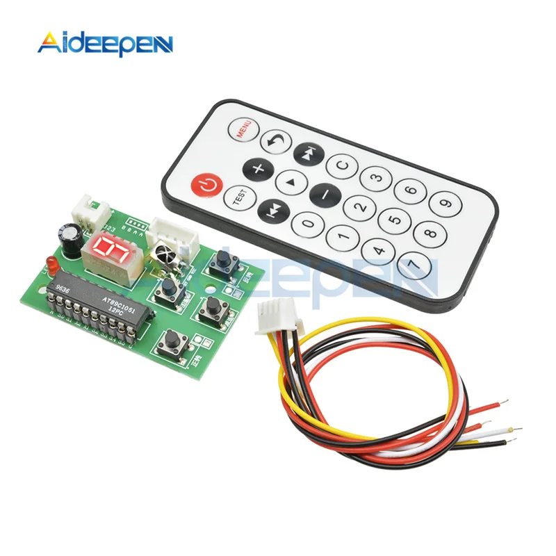 DC 4 V-6 V 2 фазы 4 провода шаговый двигатель управления Лер доска Регулируемый двигатель постоянного тока регулятор скорости с пультом