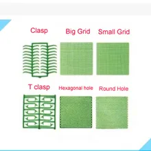 1 коробка, зубная лаборатория, восковая сетка, различные формы, Moral, застежка Bonyhard, удерживающая сетка Honeycom, сетка для удержания