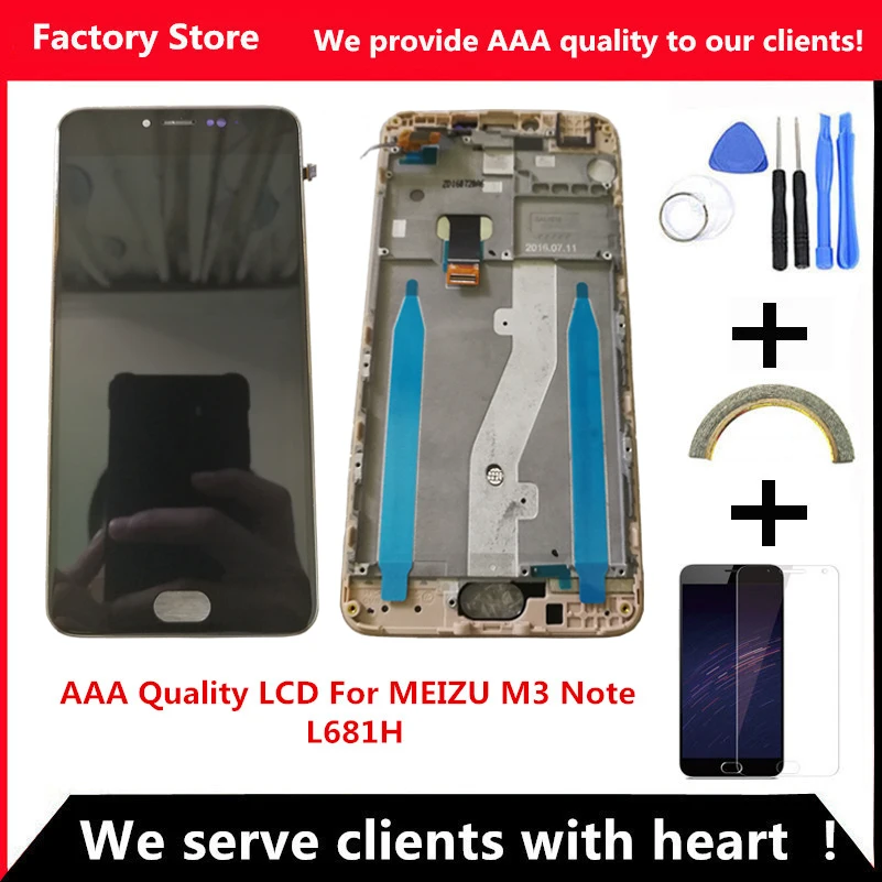Prix pour Qyqyjoy aaa qualité lcd + cadre pour meizu m3 note l681h lcd écran remplacement pour meizu m3 note l681h digiziter aseembly Prix pour Qyqyjoy aaa qualité lcd + cadre pour meizu m3 note l681h lcd écran remplacement pour meizu m3 note l681h digiziter aseembly