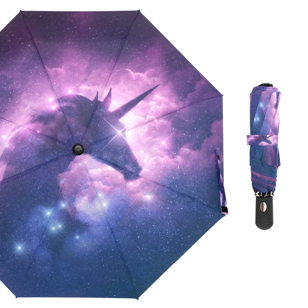 

Susino Cut Cat Paw Windproof Umbrellas Fully-automatic Open Metal Pongee Compact Auto Open Close Three-folding Umbrella