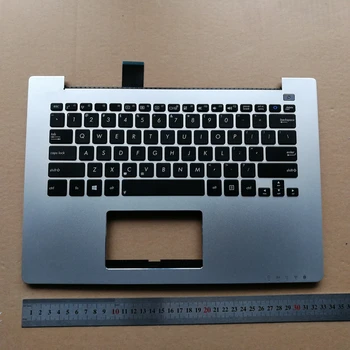 

US New laptop keyboard with touchpad palmrest for Asus S300 S300C S300SC S300K S300Ki sliver