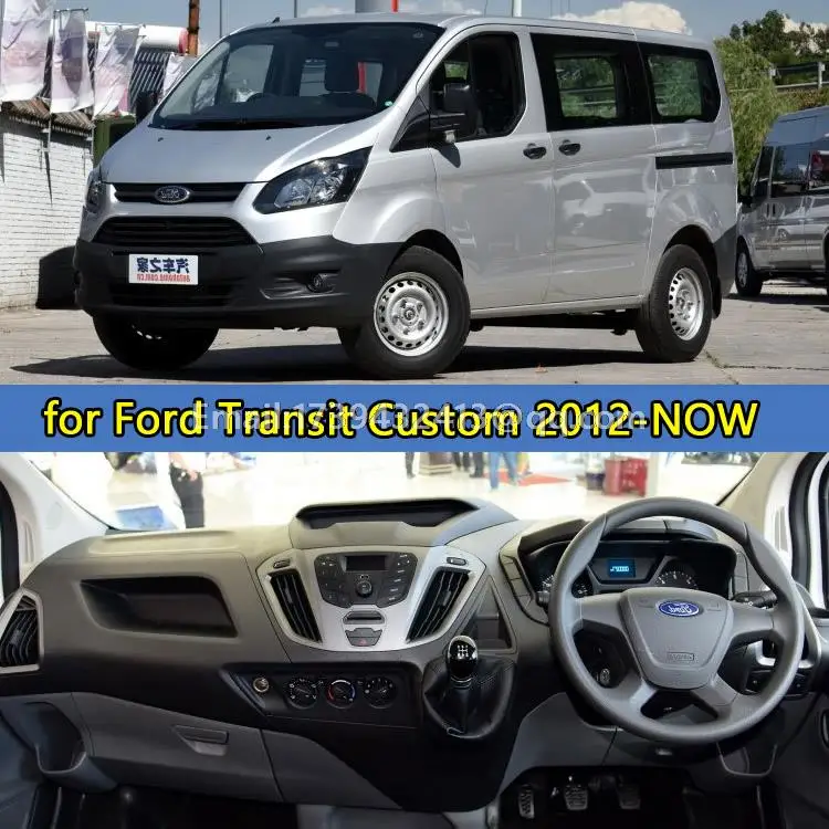 Приборная панель автомобиля охватывает аксессуары стикер dashmat для Ford Transit Custom 2012