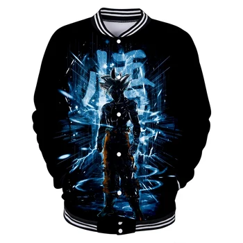 

Dragon Ball Super 3D Printed Baseball Jackets Women/Men Fashion Long Sleeve Jacket 2019 New Arrival Trendy Streetwear Clothes