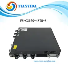 Герметичный WS-C3650-48TQ-S Штабелируемый слой доступа гигабитный SFP переключатель с 4x10G utlink