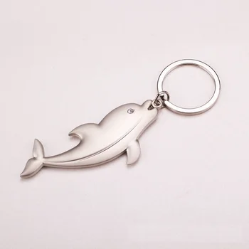 

FREE SHIPPING BY DHL Dolphin Keychain Metal Lovely Dolphin Key Ring for Gifts W9190