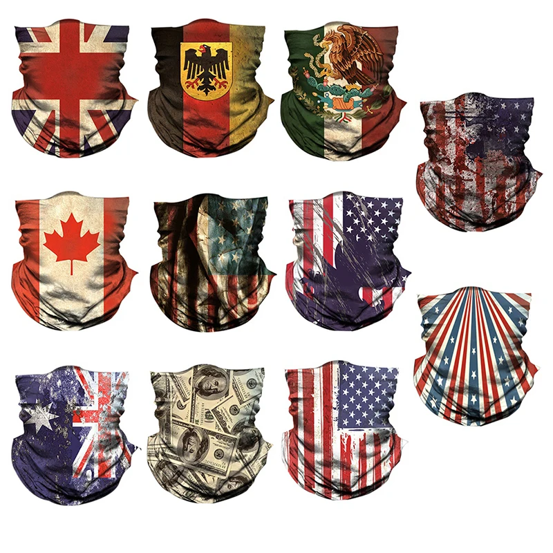 

Outdoor riding mask flag outdoor sports riding mountaineering digital printing flag turban magic seamless mask sweatband