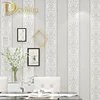 Grey/White/Beige/Pink Shimmer Damask Striped Wallpaper For Bedroom Modern Embossed Texture Wall Paper Roll Home Decor ► Photo 1/6