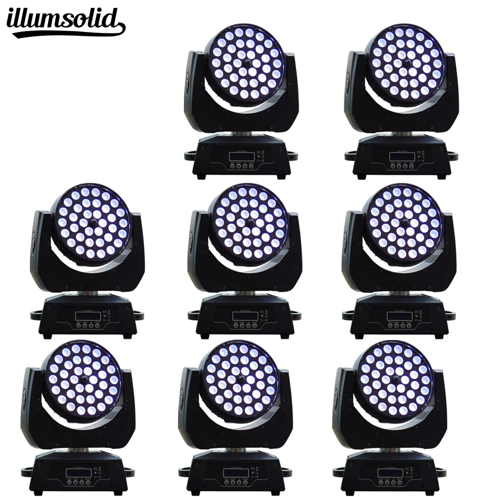 

8pcs/lot LED moving head zoom light 36x12w Best For Disco Wedding Birthday Family Party Clubs etc