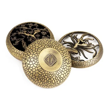 

Chinese Incense Burner Antique Creative Home Decor Aroma Lamp Censer Bakhoor Quemador Incienso Meditation Palnik Duftlampe KOB11