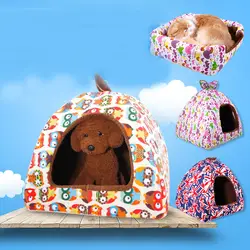 Складные осенние и зимние модели теплые товары для домашних животных монгольское гнездо питомник кошачьих туалетов домашнее животное