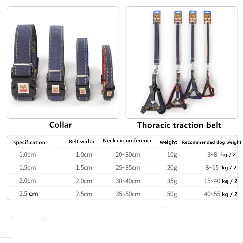 Небольшой для средних и больших собак, поводок хлопчатобумажная ПЭТ Товары собачья упряжь, для домашних животных поводок ошейник Регулируемый щенок груди ширина ремешка аксессуары для собак