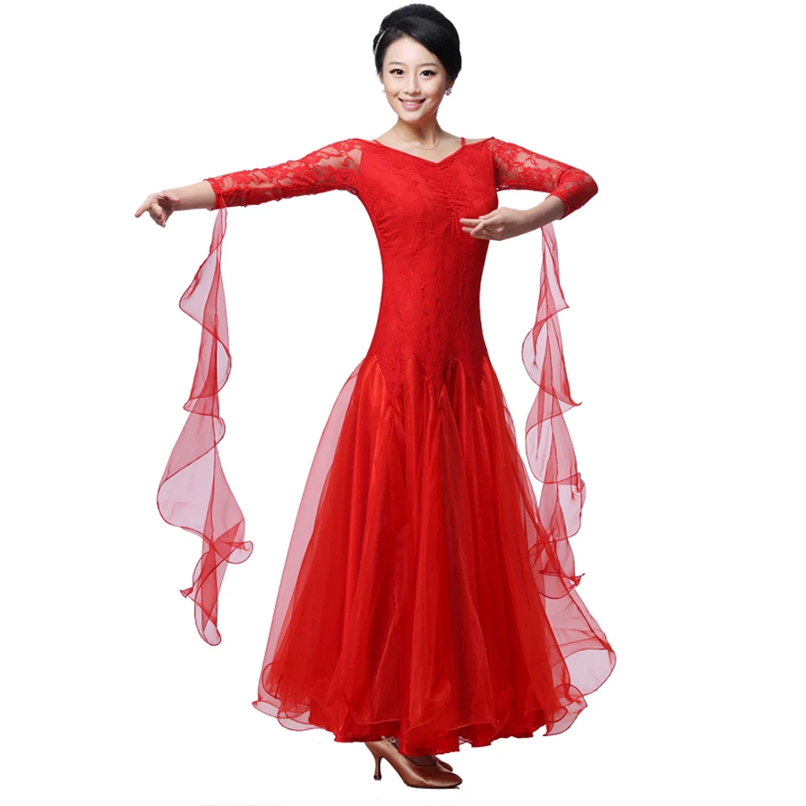 Ballroom Waltz Jurken Zwart/Rood/Rose Jurken Voor Dansen Standaard Nieuwe 2018 Moderne Dans Rok Gratis Verzending Ballroom Waltz Jurken Zwart/Rood/Rose Jurken Voor Dansen Standaard Nieuwe 2018 Moderne Dans Rok Gratis Verzending