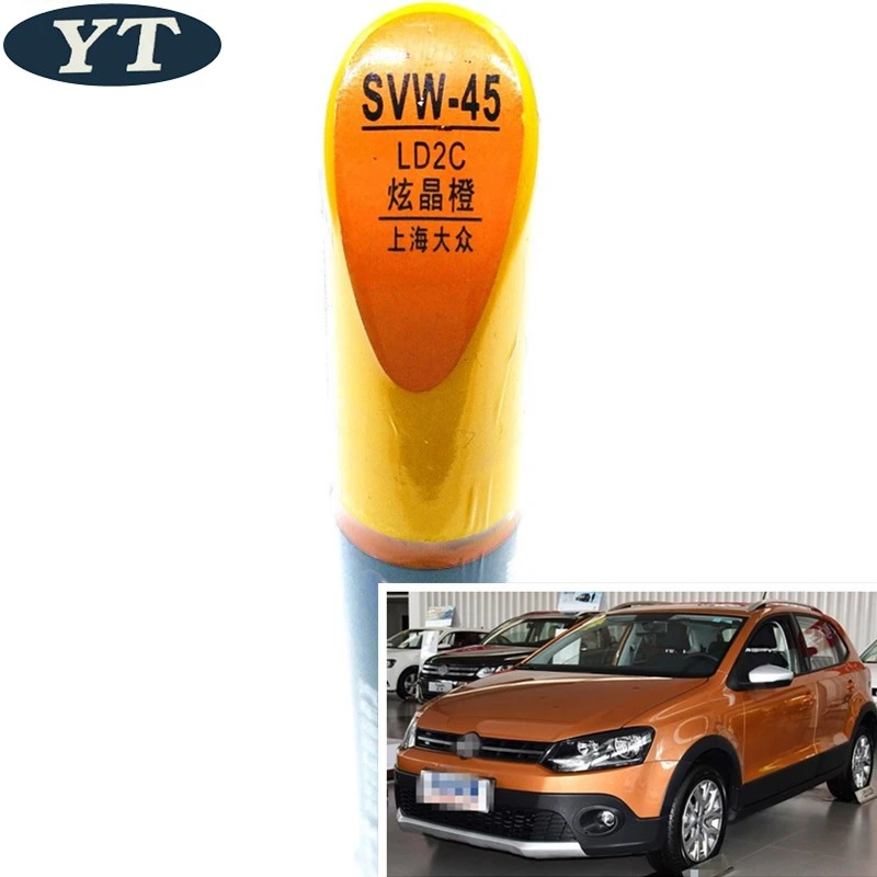 車のキズ補修ペン 自動塗装ペンオレンジ色フォルクスワーゲンポロゴルフ6 7トゥーランパサートティグアンcc 車の塗装ペン Aliexpress Automobiles Motorcycles