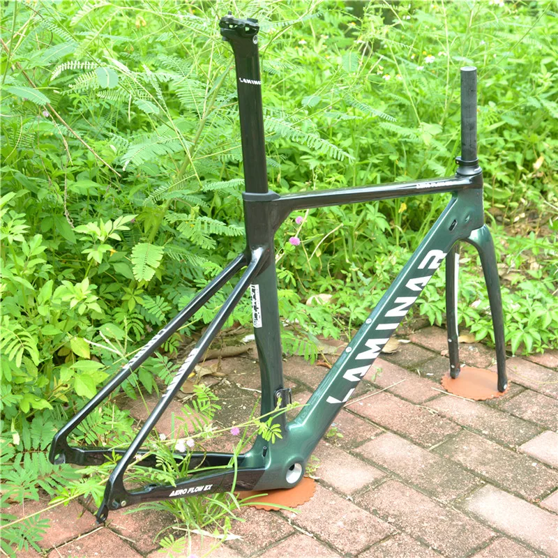 Excellent LAMINAR AERO FLOW Carbon fibre high-steel highway frame passed UCI certification Aerodynamics Broken wind design Barrel shaft 14
