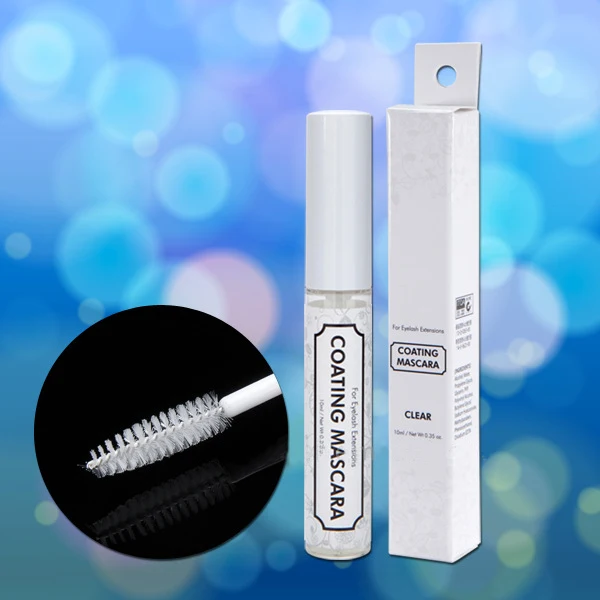 Coating Mascara for Eyelash Extension After Care Consolidation Clear