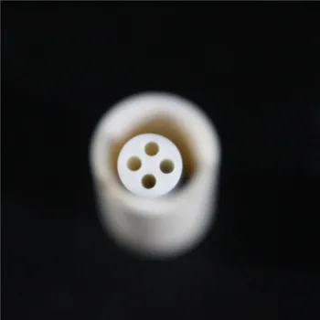 

OD*ID=3*0.5mm / 4 bores insulators / good thermostability / insulation / ceramic tube