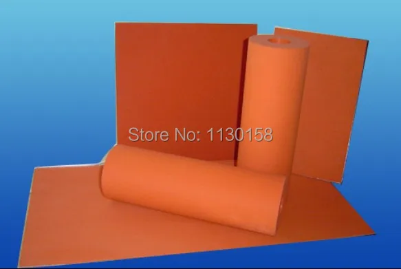 

500X500X12mm, AG Silicone Sponge Sheet, 500mm Width, 12mm Thickness, Closed cell Foam Silikon Sheet, RED color