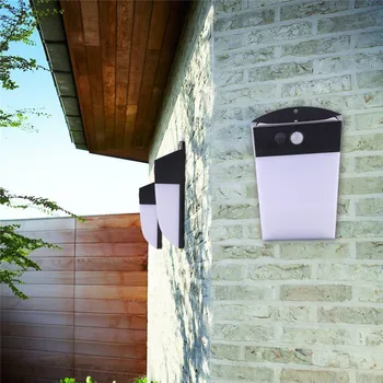 

24 LEDs Motion Sensor Solar Wall Lamp Outdoor Waterproof Solar Sensor LED Light 2835 SMD LED Street Garden Security Wall Light