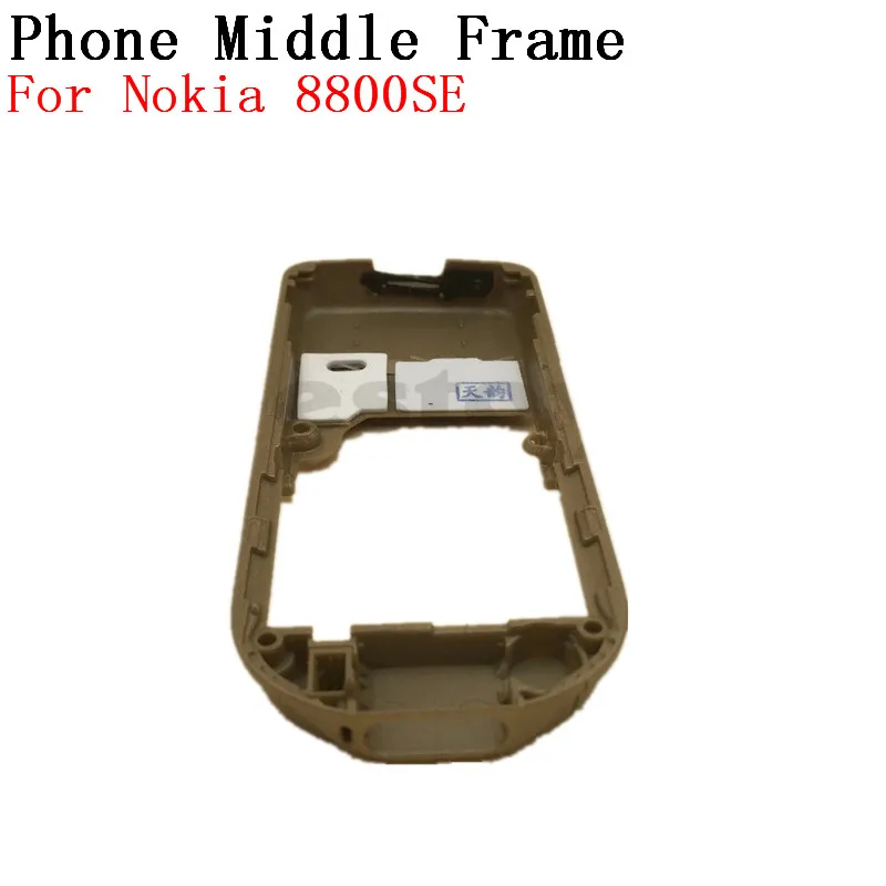 

RTBESTOYZ For Nokia 8800SE 8800 Sirocco Gold Shell Gold Middle Frame Alternative Gold Middle Frame Without Accessories