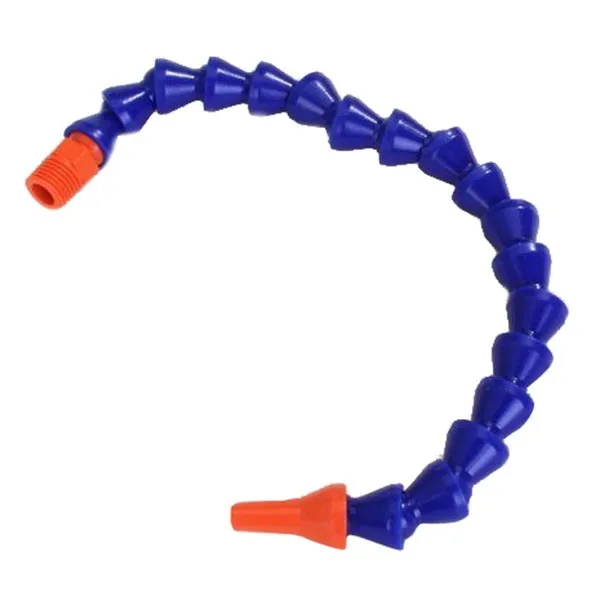 

1 Piece 300mm Plastic Flexible Adjustable Water Oil Coolant Pipe Hose Round Nozzle 1/4 Spark Plug Tube Condenser Universal Lathe