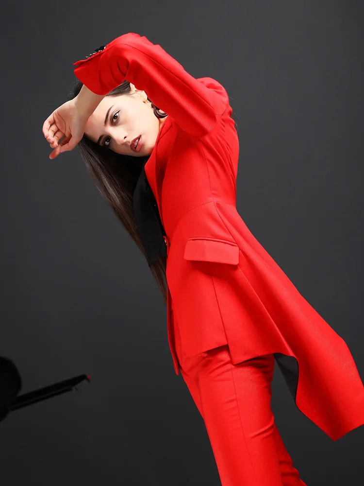 High quality women suits pants suit Ladies Office Sets Casual Blazer And Pants Formal Two Piece Feminino High quality women suits pants suit Ladies Office Sets Casual Blazer And Pants Formal Two Piece Feminino
