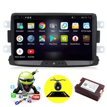 1 din Octa Core Android 8.0/8.1 Radio auto gps Navi Per Duster Dacia Logan Sandero stereo Centrale radio lettore
