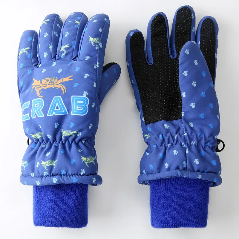 

Winter Boys Girls Skiing Gloves Thick Super Warm Windproof kids Snow Ski Gloves Snowboard Cycling Outdoor Sport Children Gloves