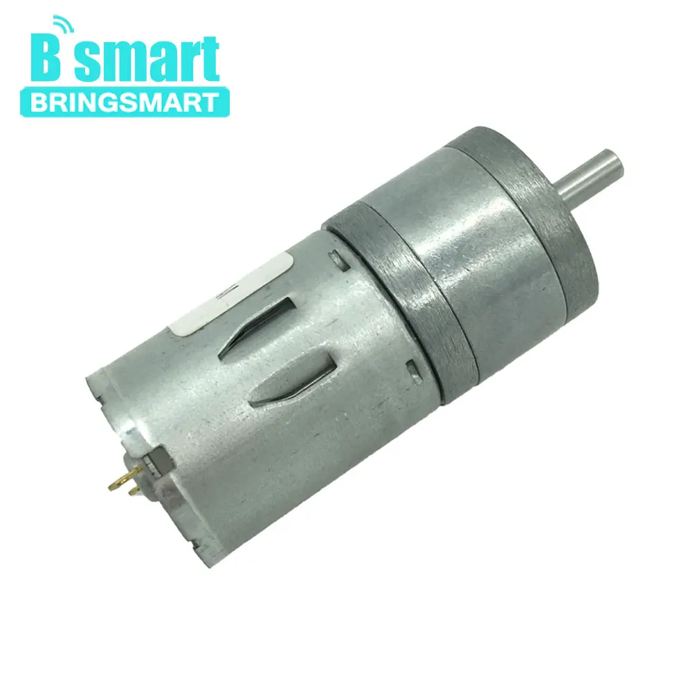 

Bringsmart DC Gear Motor 6-24V Mini Reduction Gears Motor for Toys Low Speed Electric Motor Micro Gearbox Reducer