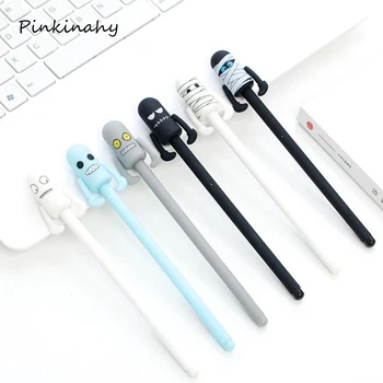 

10pcs/lot Creative cartoon monster gel pen cute Neutral pen stationery canetas material escolar office school supplies papelaria