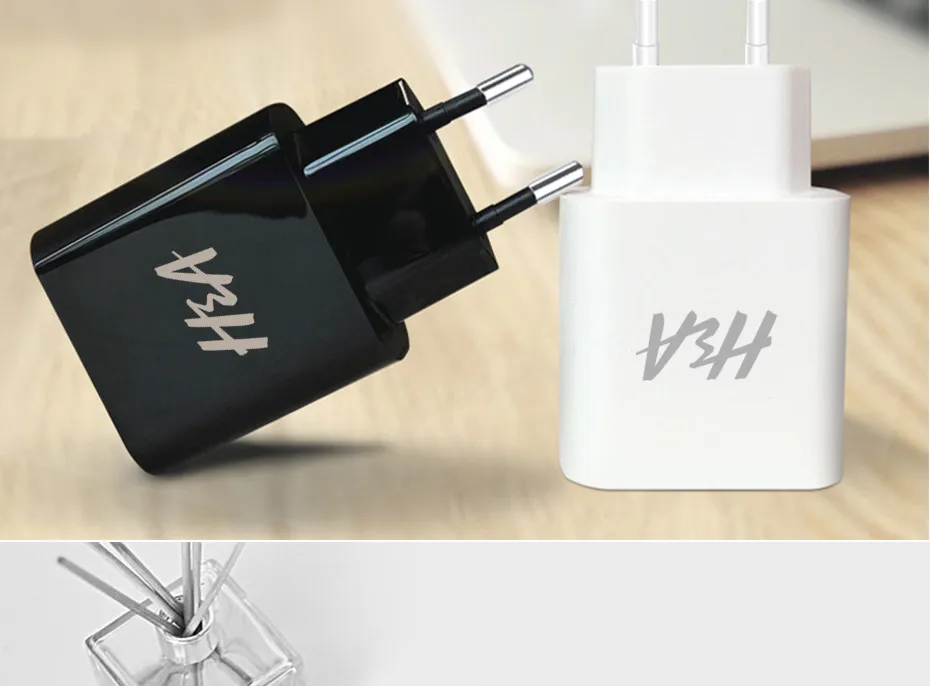 H& A Quick Charge 3,0 18 Вт QC 3,0 USB зарядное устройство адаптер ЕС Путешествия стены мобильного телефона зарядное устройство для iPhone samsung Xiaomi huawei Redmi