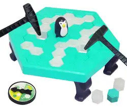 Пингвин ледокольной сохранить Пингвин большой Семья Игрушечные лошадки Подарки настольные игры забавная игра которые делают Пингвин
