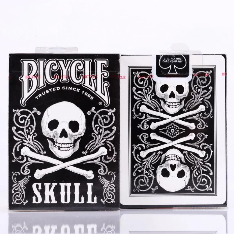 

Bicycle Skull Playing Cards Original Poker Cards for Magician Collection Card Game