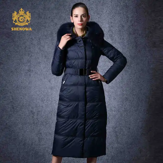 Cheap 2015 New Hot Thicken Warm Woman Down jacket Coat Parkas Outerwear Hooded Fox Fur collar Long Plus Size 5XXXXXL Luxury High-end