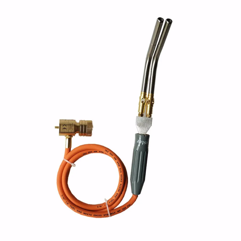 MAPP Gas Soldering Torch 1.5m(5ft) Hose Gas Brazing Burner Welding