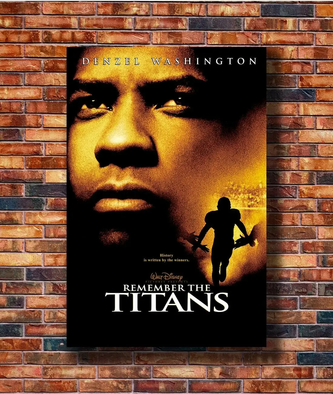 En Souvenir Des Titans Affiches et imprimés en vogue, souvenir des TITANS, côté film, DENZEL,  peinture sur toile, décoration de maison, Q0420 | AliExpress
