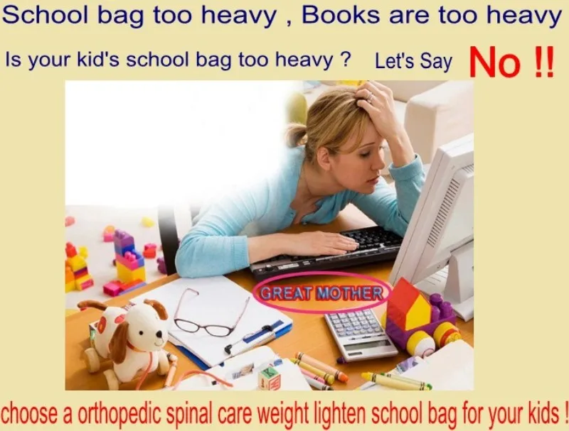 Оксфордский Детский рюкзак, школьная сумка для мальчиков и девочек