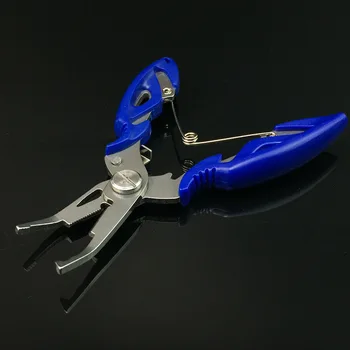 

Multi-purpose All Stainless Steel Fishing Pliers Mirror Polish Lure Plier Hook Pick Braided Line Cut Tools