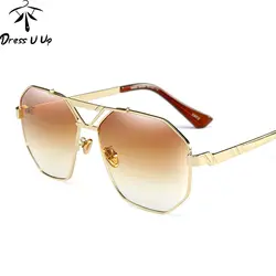 DRESSUUP модные квадратные солнцезащитные очки для женщин Брендовая Дизайнерская обувь UV400 солнцезащитные очки мужские прозрачные линзы