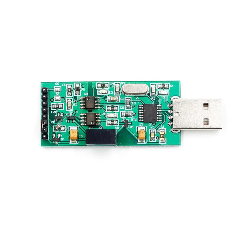 Высокоскоростная изоляция USB к TTL серийный источник питания оптопара 3 V 5V выход