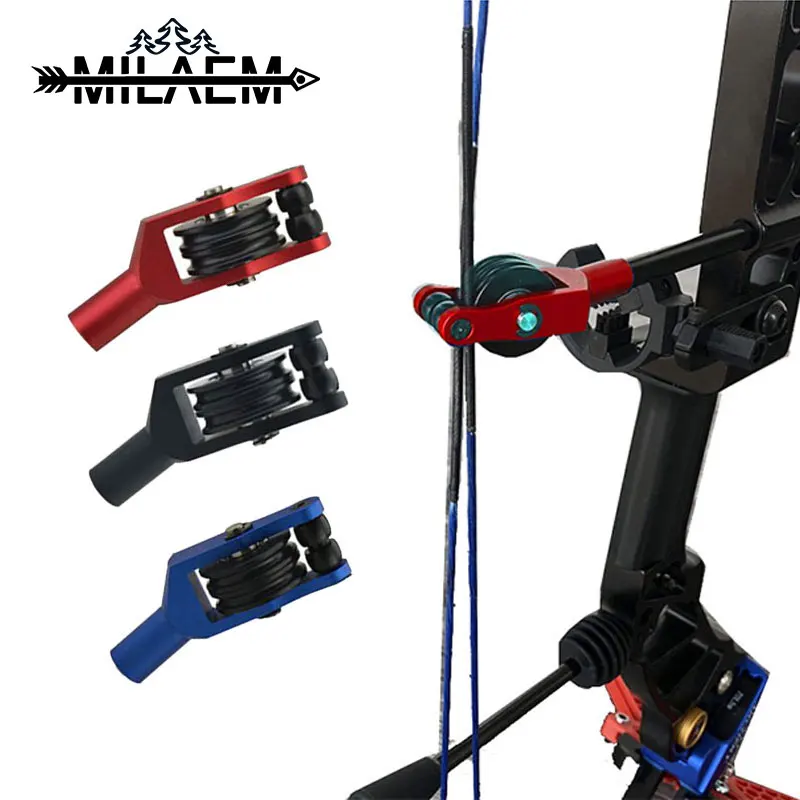 

Archery Cable Slide Bow String Splitter Roller Glide Bowstring Separator Arrow Pulley Outdoor Compound Bow Shooting Accessories