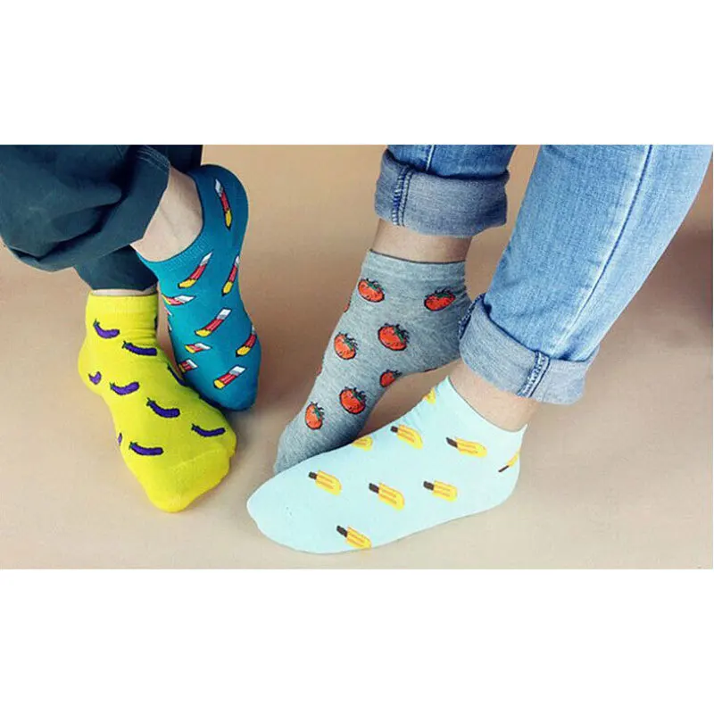 Cute-Fruit-Patterned-Short-Cartoon-Socks-Women-Art-Print-Cotton-Thin-Summer-Socks-Kawaii-Summer-Funny(5)
