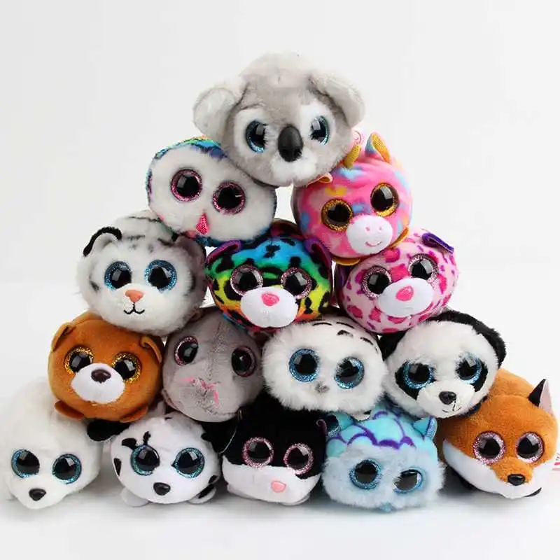 

50 pcs/lots fox pig unicorn Plush Toy Doll Stuffed &Plush Mini TSUM Animals Girl Birthday Gifts