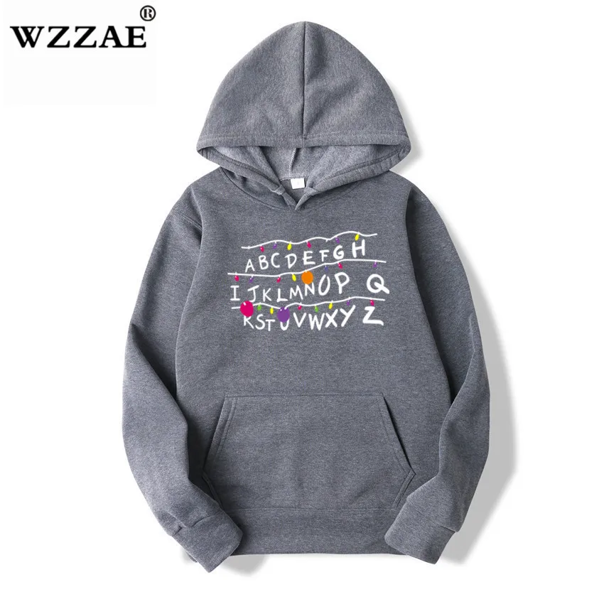  Stranger Things Printed Men's Hoodie Fashion Winter Autumn Men Women Cotton Hoodies Sweatshirts Top